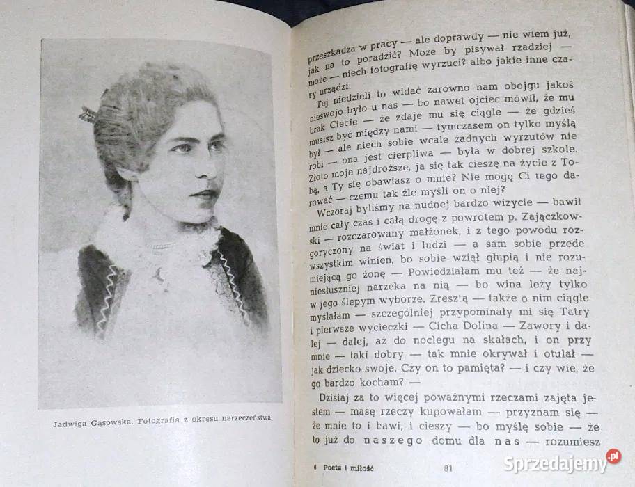 Poeta i miłość Anna KasprowiczJarocka Rok wydania 1958 lubelskie