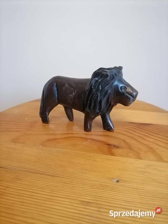 Figurka Lew Rękodzieło Wałbrzych