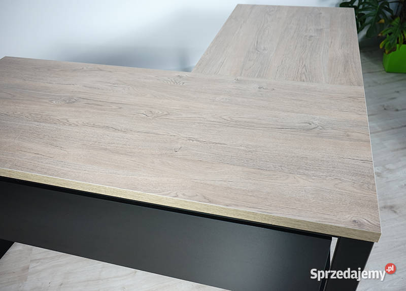Biurko narożne lewe blenda Dąb Brunico 160 lubelskie Biłgoraj