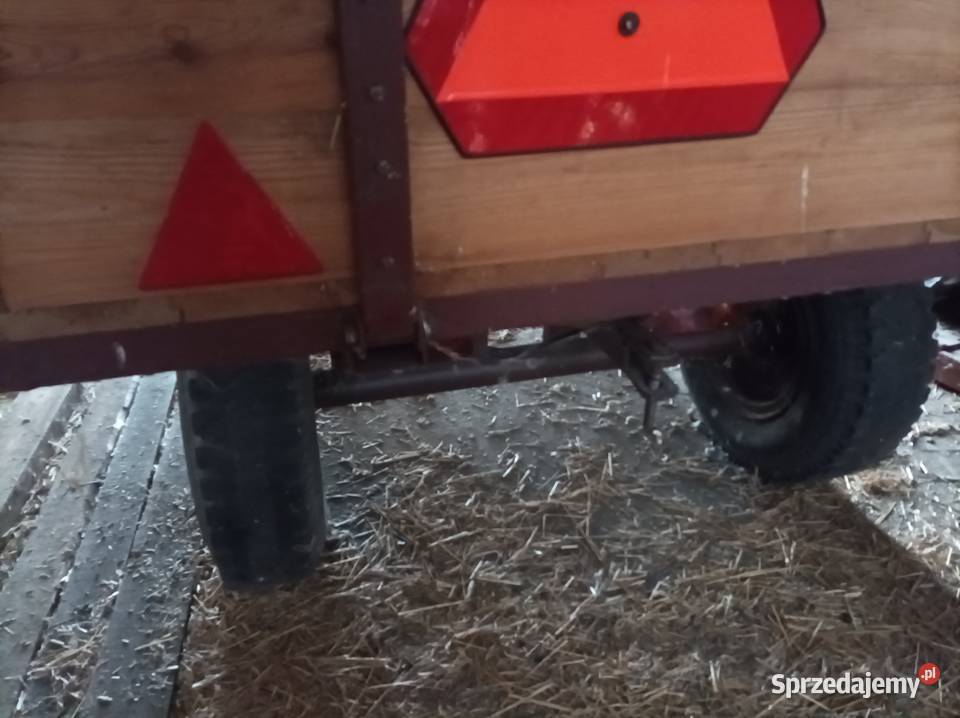 Sprzedam przyczepę rolniczą drewnianą łódzkie Zelów sprzedam
