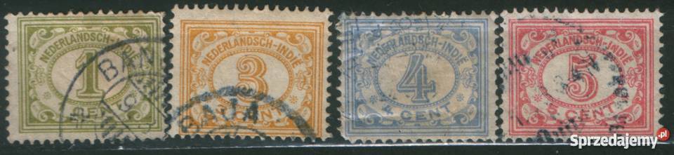 Zn NidIndie Mi 108 11 3 kas 1912 Filatelistyka Gliwice