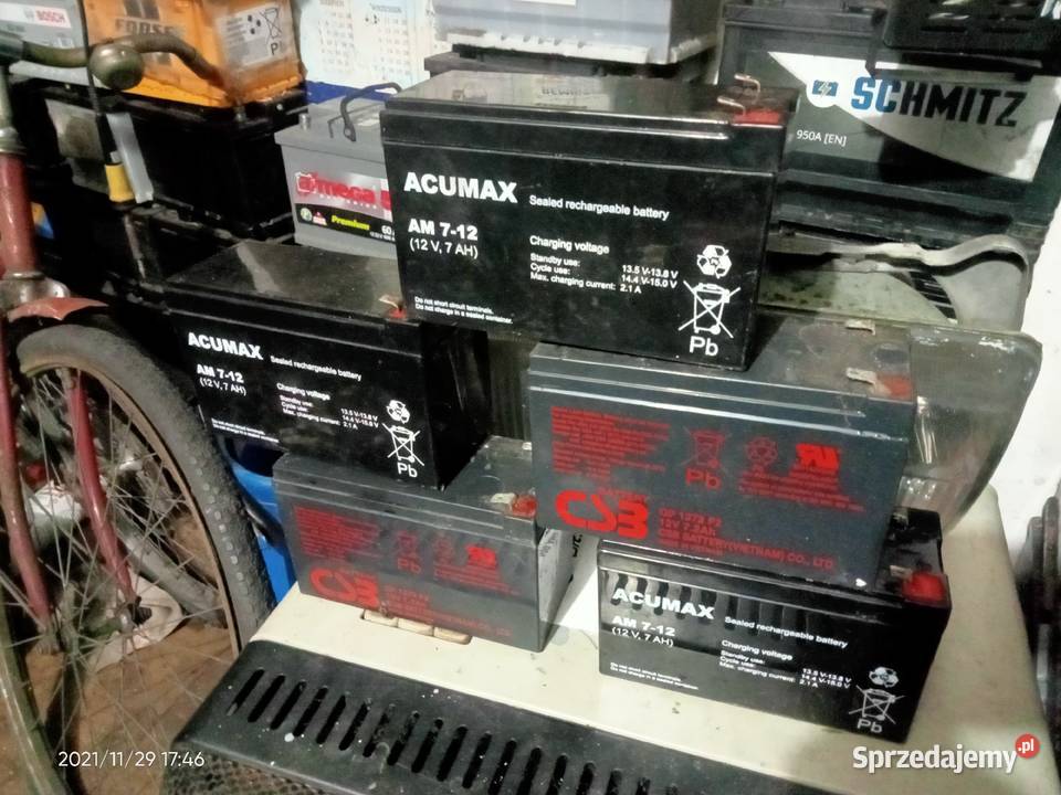 Akumulatory żelowe 12V 72Ah