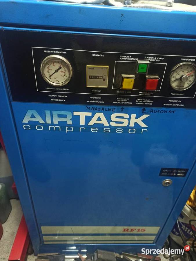 Kompresor śrubowy sprężarka Mark RF15 zbiornik Przeworsk