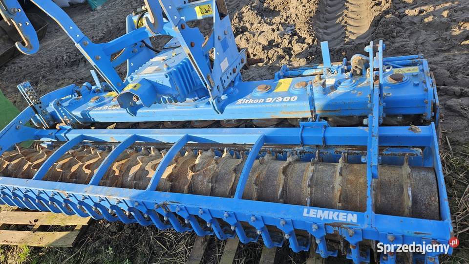 Lemken zirkon brona wirowa wirnikowa łódzkie sprzedam