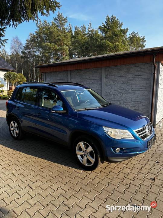 VW Tiguan 20 tdi 4x4 4motion bezwypadkowy Tiguan wielkopolskie Nowy Tomyśl