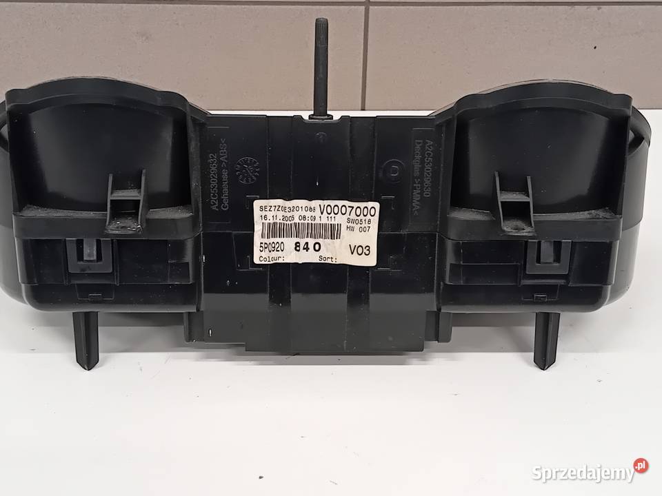 Licznik 5P0920840 SEAT ALTEA benzyna WYSYŁKA 0 Gołaszyce sprzedam