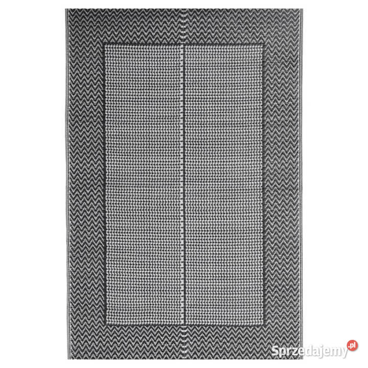 Dywan zewnętrzny czarny 140 x 200 PP WM317004 Warszawa