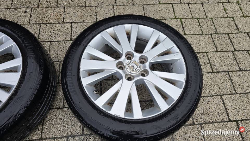 4 felgi aluminiowe ALU r17 7jx17 et60 5x1143 Legnica sprzedam