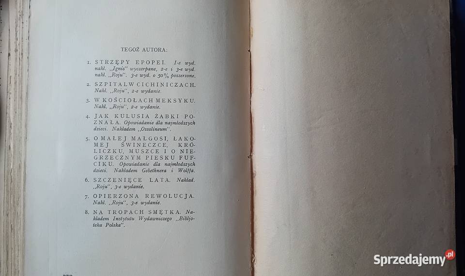 Melchior Wańkowicz Na tropach Smętka Bibljoteka Koźminek