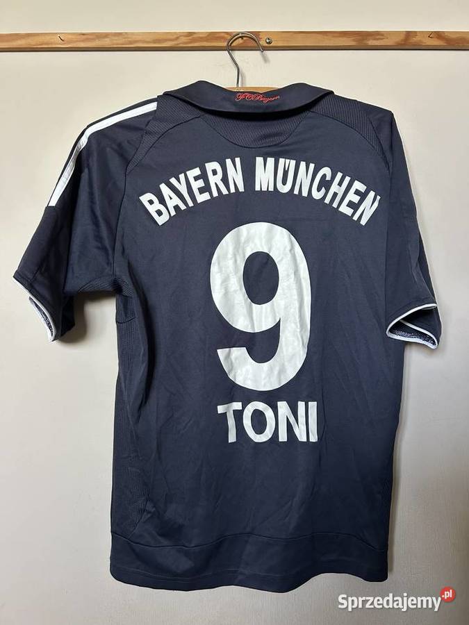 BAYERN MONACHIUM 9 TONI 2008 2009 adidas 164 Piłka nożna dolnośląskie Wrocław