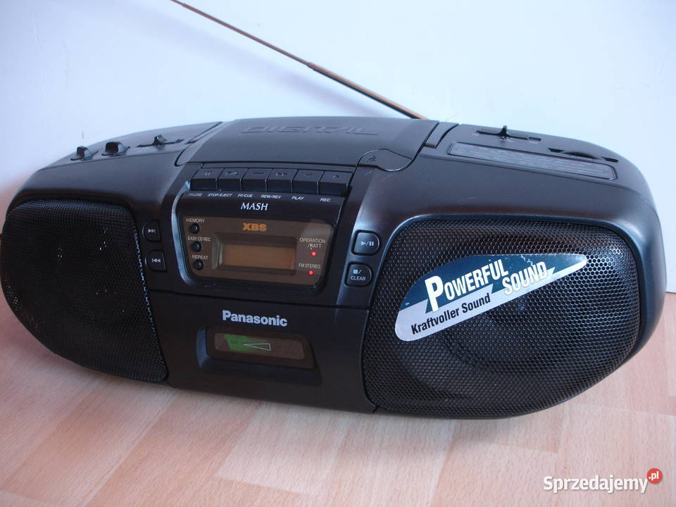 Radiomagnetofon PANASONIC RXDS 15 Zielona Góra