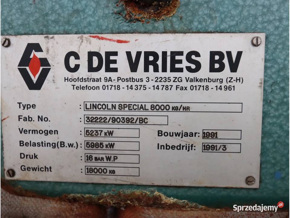 FKI Babcock Robey Lincoln Kocioł parowy 2