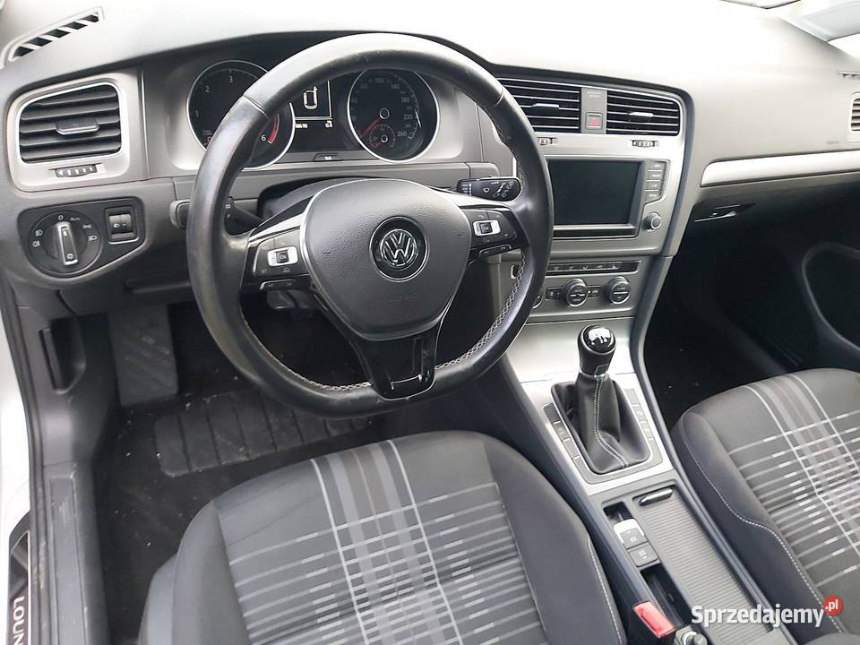 Volkswagen Golf 7 16tdi 2015 welurowa tapicerka Nowa Ruda sprzedam