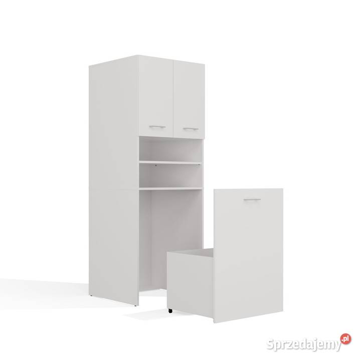 Szafka łazienkowa słupek POLA 64 biały 64cm opolskie