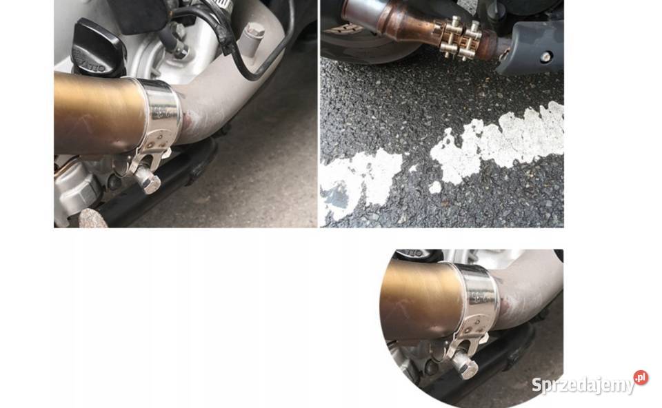 OBEJMA OPASKA ZACISK TŁUMIKA MOTOCYKLA 6063MM Obejmy Sosnowiec