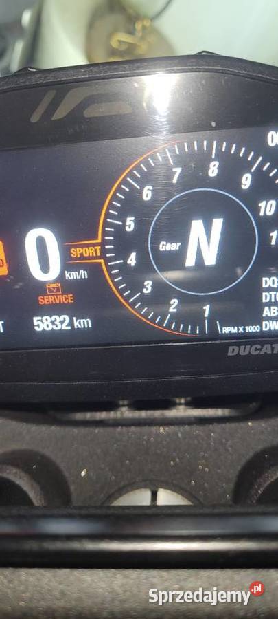 DUCATI HYPERMOTORAD 950 POLSKI SALON DATA Tarnowskie Góry