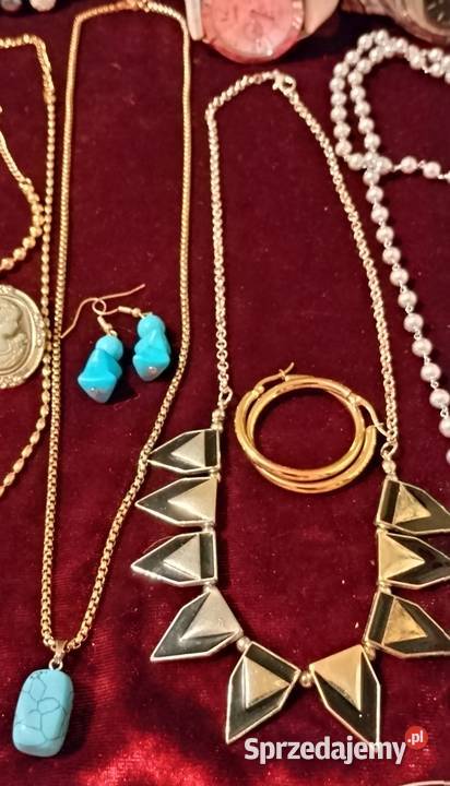 Zestaw pakiet biżuterii stal nierdzewna srebro Inowrocław sprzedam