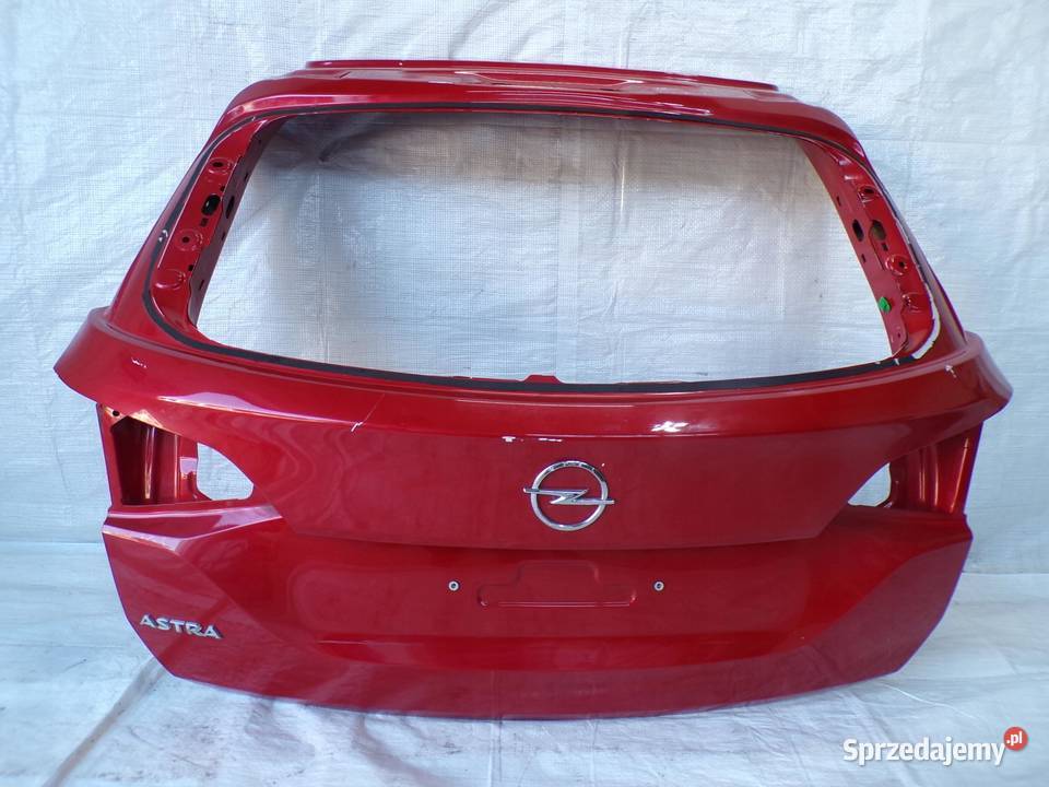 KLAPA TYŁ TYLNA POKRYWA BAGAŻNIKA OPEL ASTRA K 5