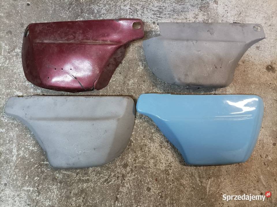 Boczki osłony metalowe WSK 125 Garbuska Ruda