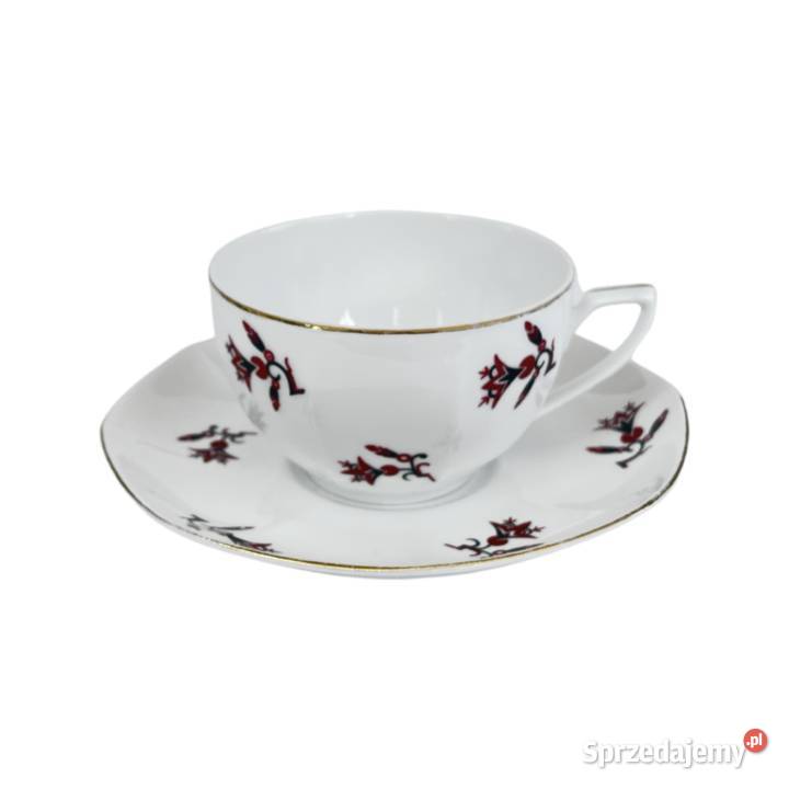 Filiżanka ze spodkiem Viktoria Czechosłowacja sprzedam