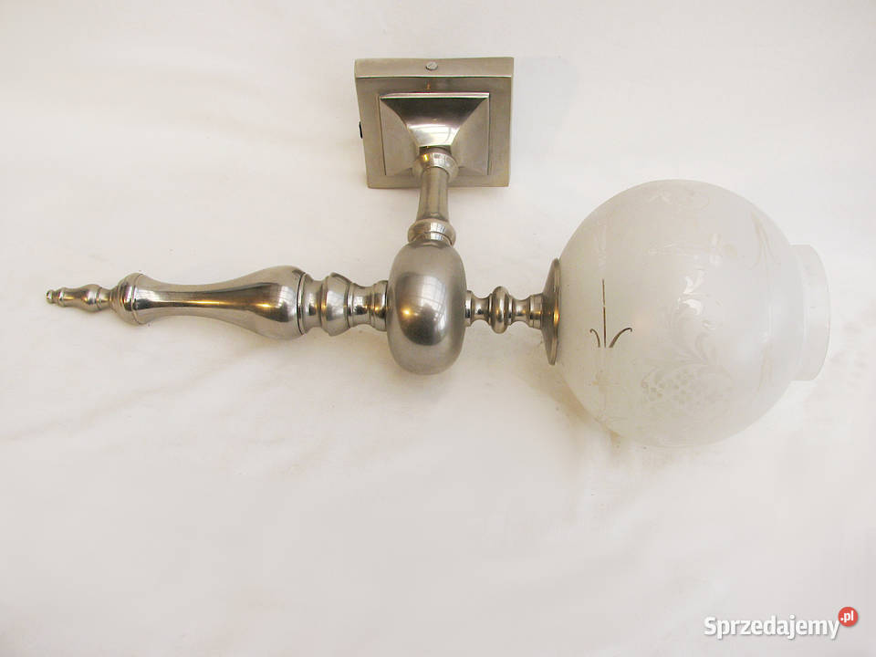 Kinkiet duży cynowy II zachodniopomorskie Szczecinek