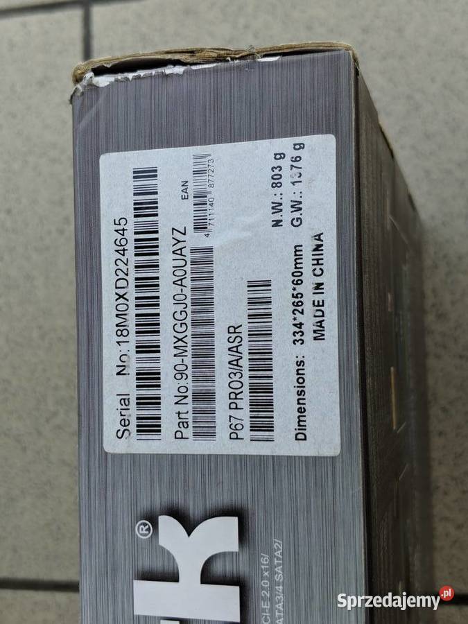 ASRock P67 PRO3 B3 Intel Core i52500K 100 Opole