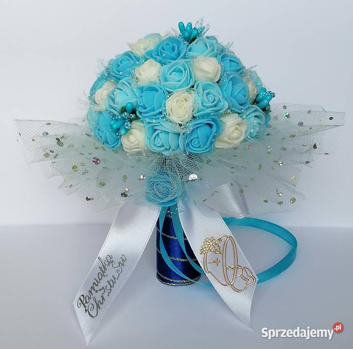 Bukiet chrzest komunia pamiątka bukiecik Ustka sprzedam