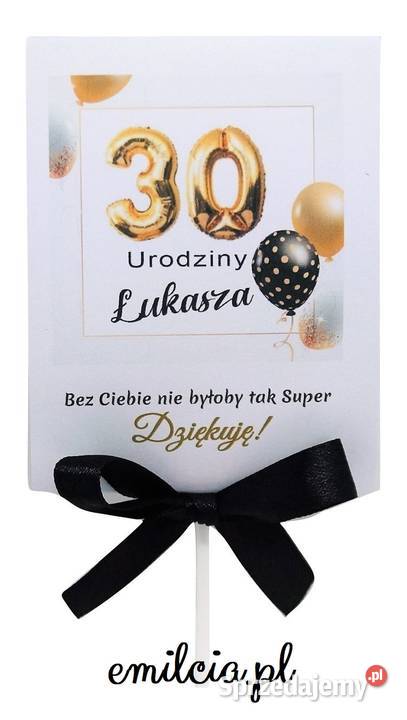 Lizaki jako podziękowanie gości z okazji urodzin Zielona Góra