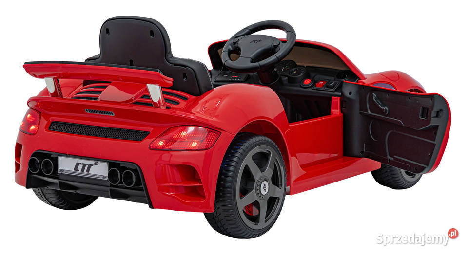 RUF CTR3 Czerwony Auto na Akumulator 12V 9Ah Pojazdy elektryczne i spalinowe Łopuszno sprzedam