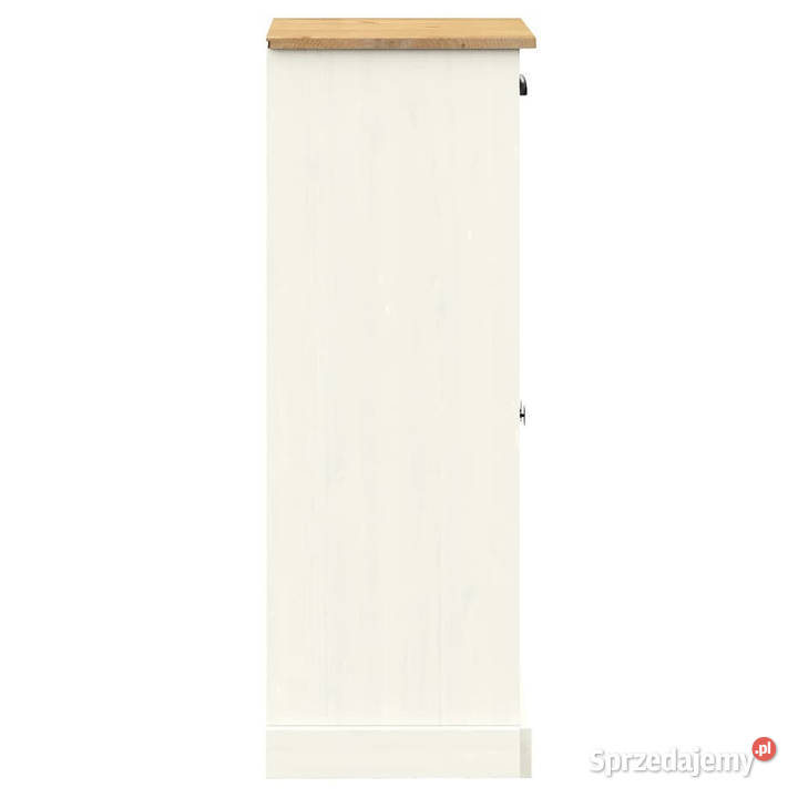 Szafka na buty VIGO biała 60x35x96 lite drewno Na buty Warszawa
