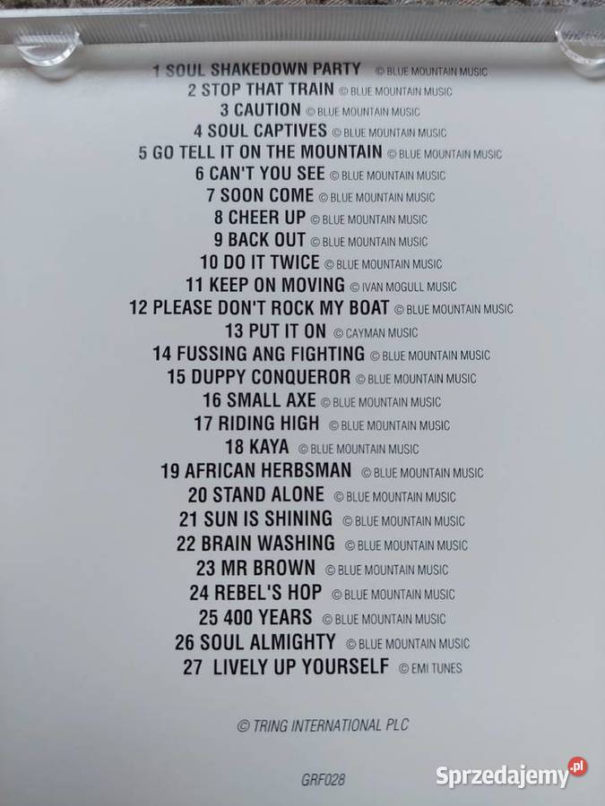 Bob Marley Lively Up Yourself CD Kraków sprzedam