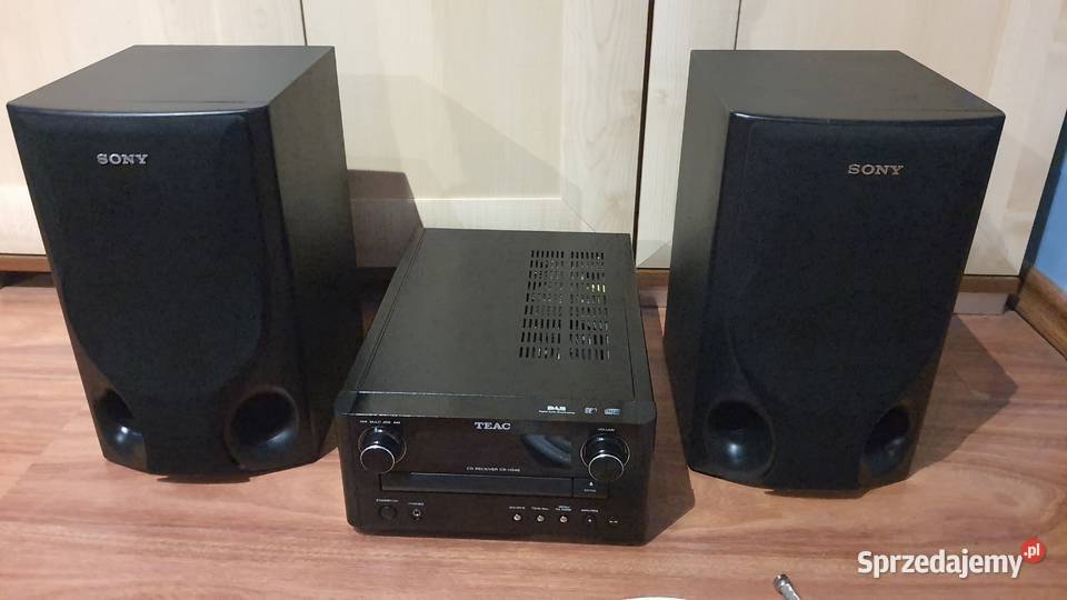 Amplituner wieża Teac CRH248 głośniki Sony lubelskie Lublin