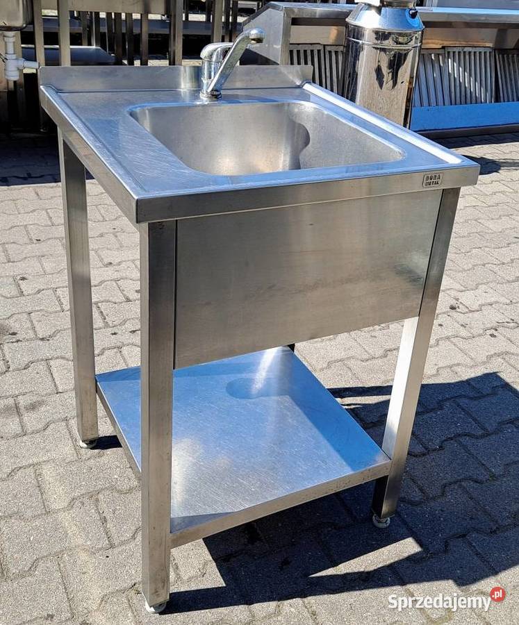 ZLEW 1 KOMOROWY Z PÓŁKĄ DORA METAL 606085 M908N wielkopolskie Nowe Skalmierzyce