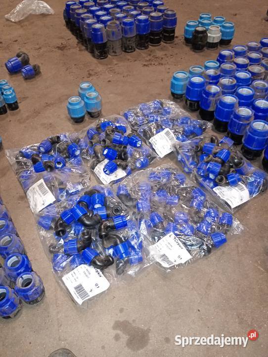 Złączka skręcana kolanko zaciskowa do PE 1612 Turkowice