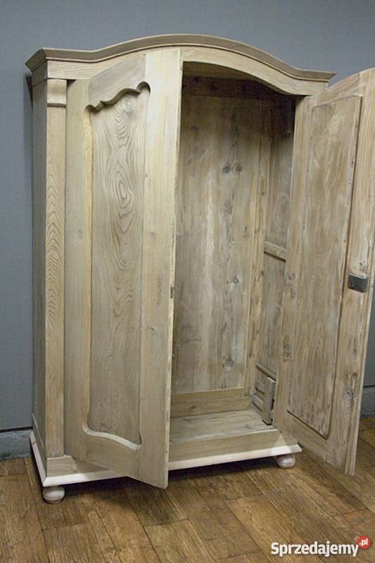 PIĘKNA SZAFA LUDWIK ANTYK OCZYSZCZONA IMPRESJA Radzymin