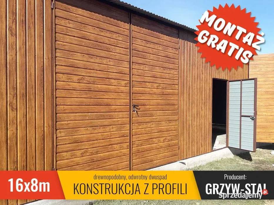 GARAŻ BLASZANY Złoty Dąb Garaże Blaszane Magazyn opolskie sprzedam