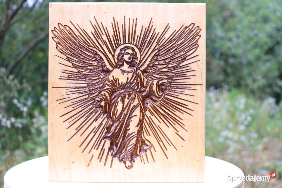 Grawerowane obraz Anioła Wyjątkowa dekoracja ze Jasienica Rosielna sprzedam