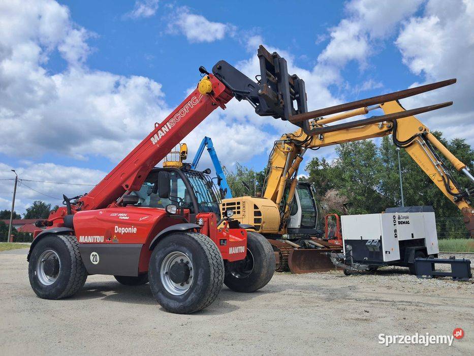 Ładowarka Teleskopowa MANITOU MHT 860 L Udźwig 6 Sułów