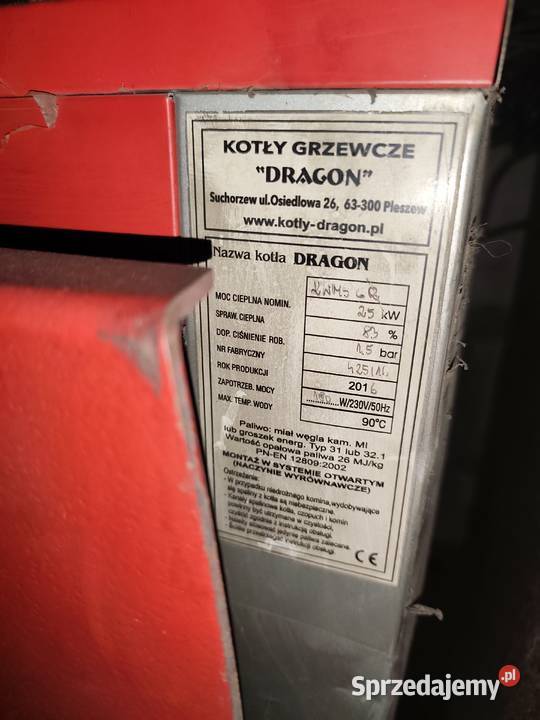 Piec kocioł 5 generacji na ekogroszek produkcja Warszawa sprzedam