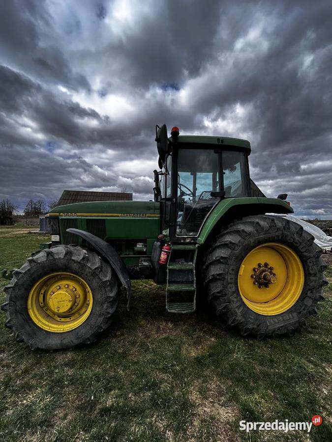 Ciągnik John Deere 7600 podlaskie