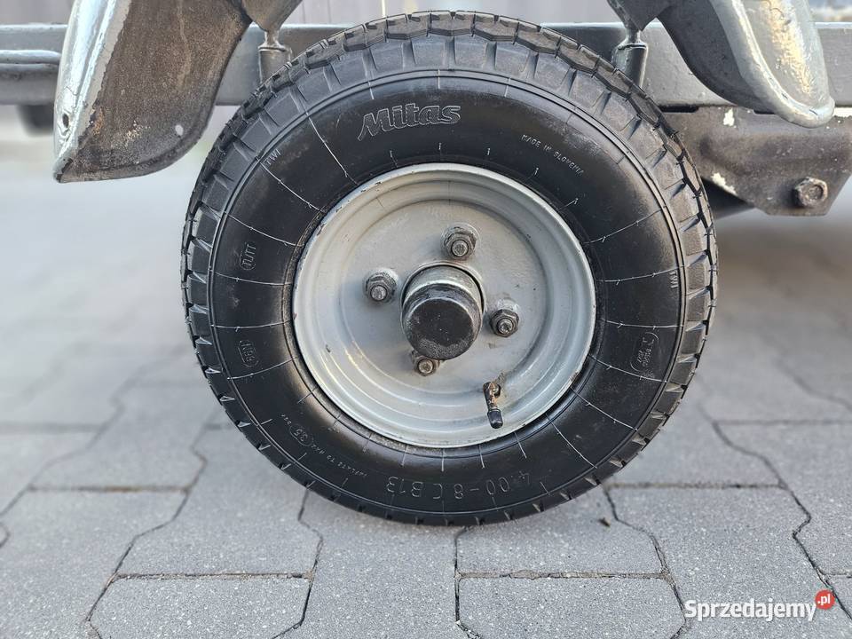 Przyczepka motocyklowa uniwersalna platforma NRD Do samochodów osobowych Ostrołęka