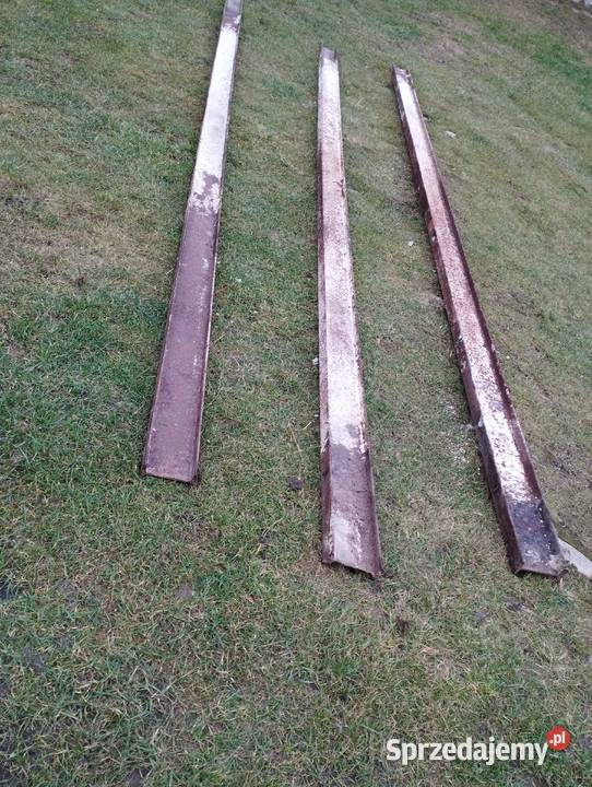 Szyny kolejowe z rozbiórki pomorskie Sierakowice