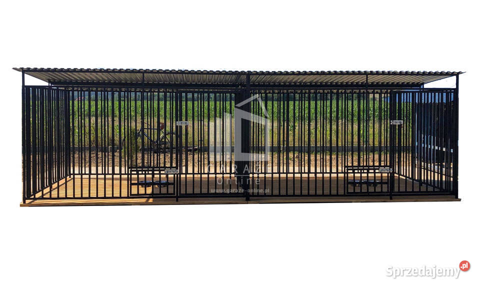 Kojec Psów 6x2m drewniana Podłoga uchwyt na Grudziądz