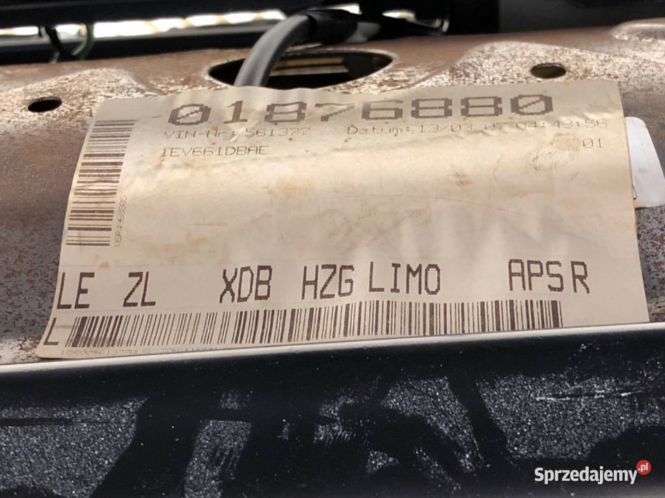 FOTEL PRAWY PRZÓD CHRYSLER 300C SedanLimuzyna osobowe