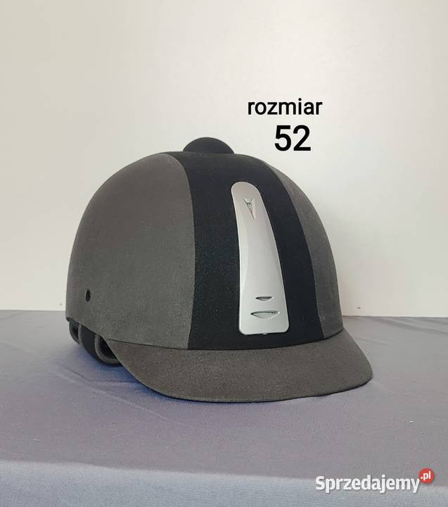 Kask jeździecki certyfikowany rozmiar 52 Jasień