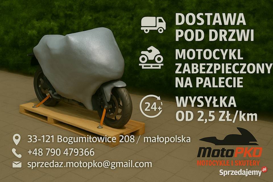 Kymco Grand Dink 50 MotoPKO Raty Transport Tarnów