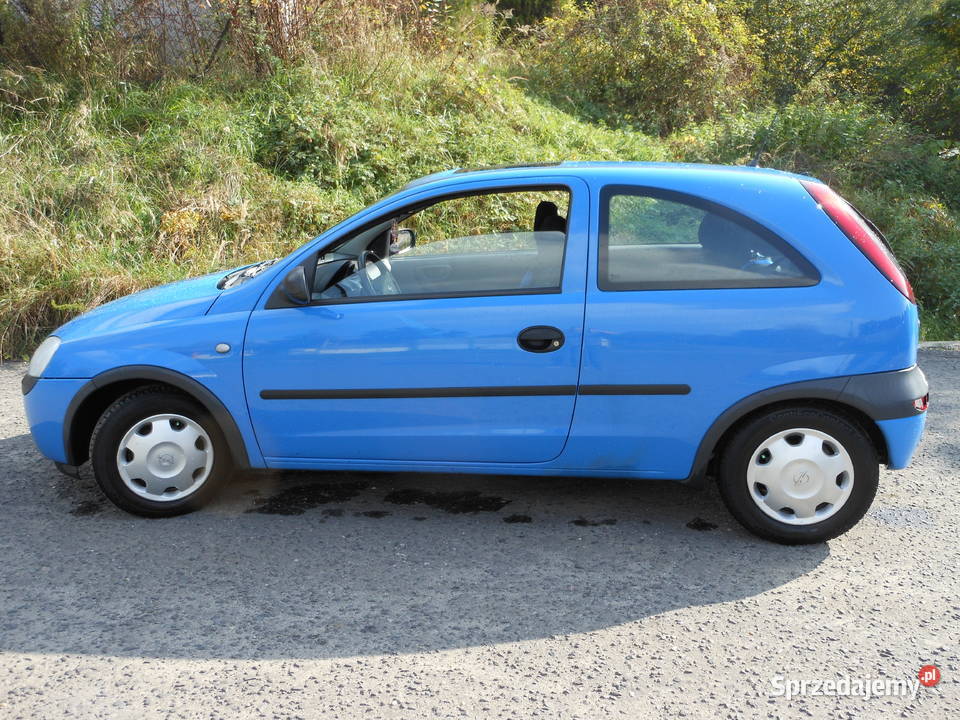 Opel Corsa C 10 2001 uszkodzony silnik KOŚCIAN Kościan