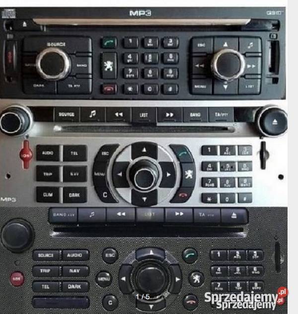 Peugeot 407607Citroen C5C6C8 czytnikadapter Bydgoszcz