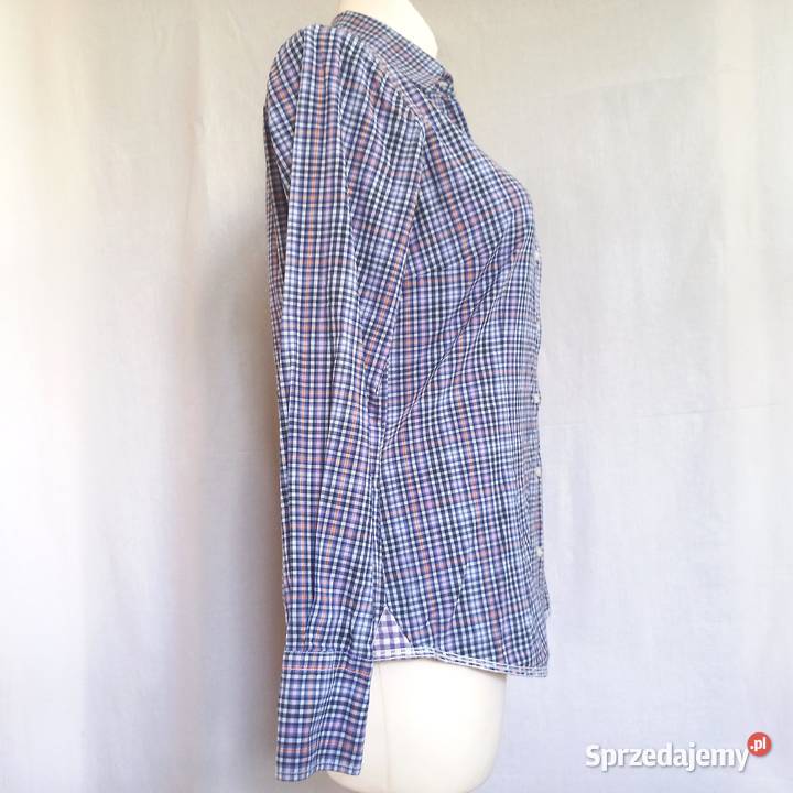 Koszula kratka Damska r 38 Milano Donna NOWA niebieski Białystok