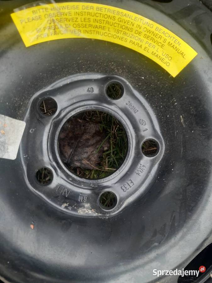 felga z oponą 15 opel 5x110 mazowieckie Ostrołęka sprzedam